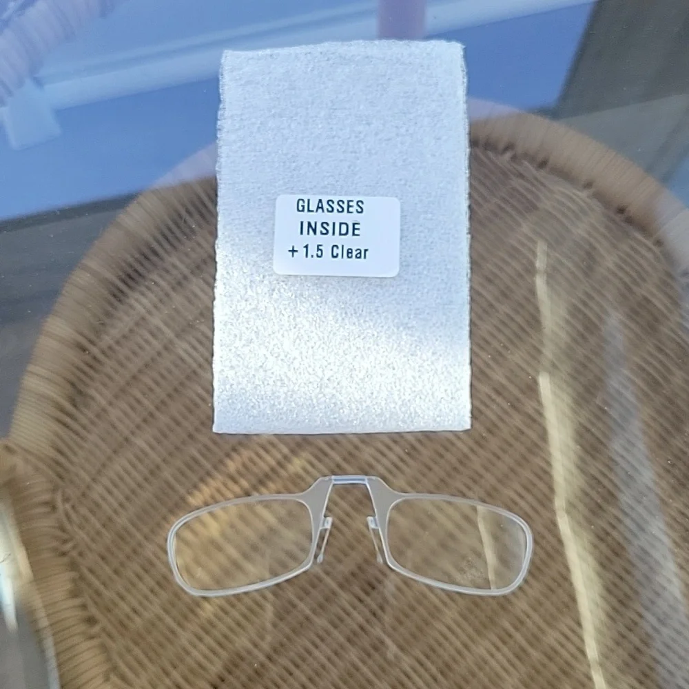 ThinOptics Headline readers 1.5 magnification clear